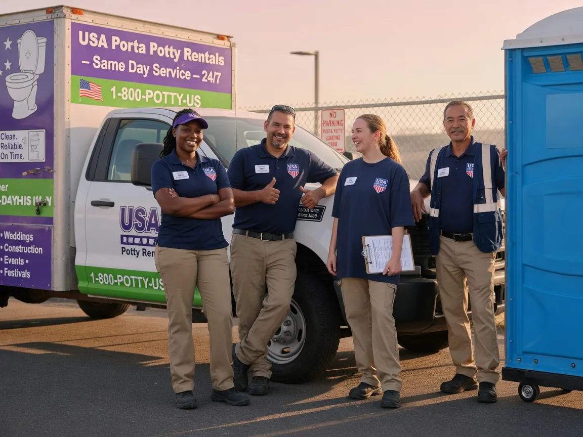 Porta Potty Rental company in Paris, TX
